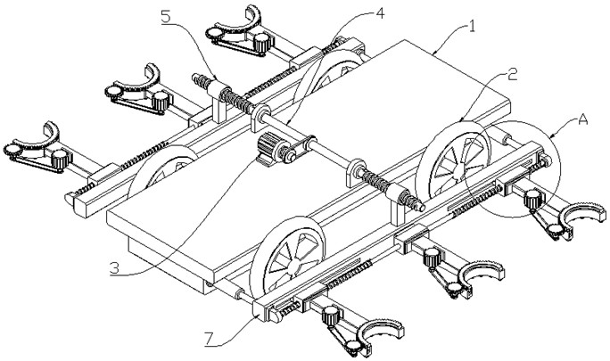 Feed and fertilizer applying and scattering device capable of improving agricultural economic benefits