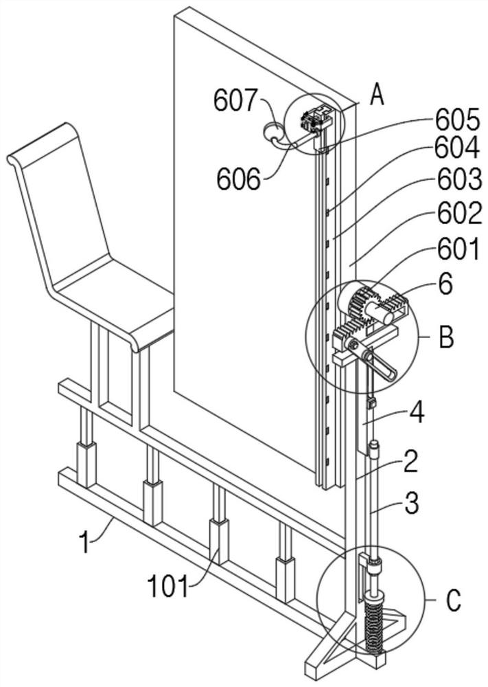 Roadbed planning model convenient to observe and used for highway design