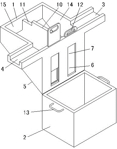 Method and device for arranging highway desilting basin