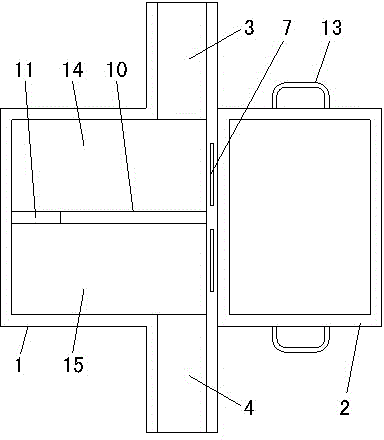 Method and device for arranging highway desilting basin