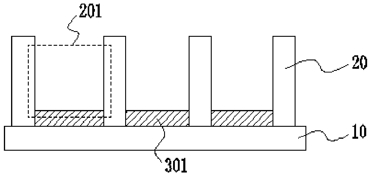 Crosslinking hole transport layer material and preparation method thereof