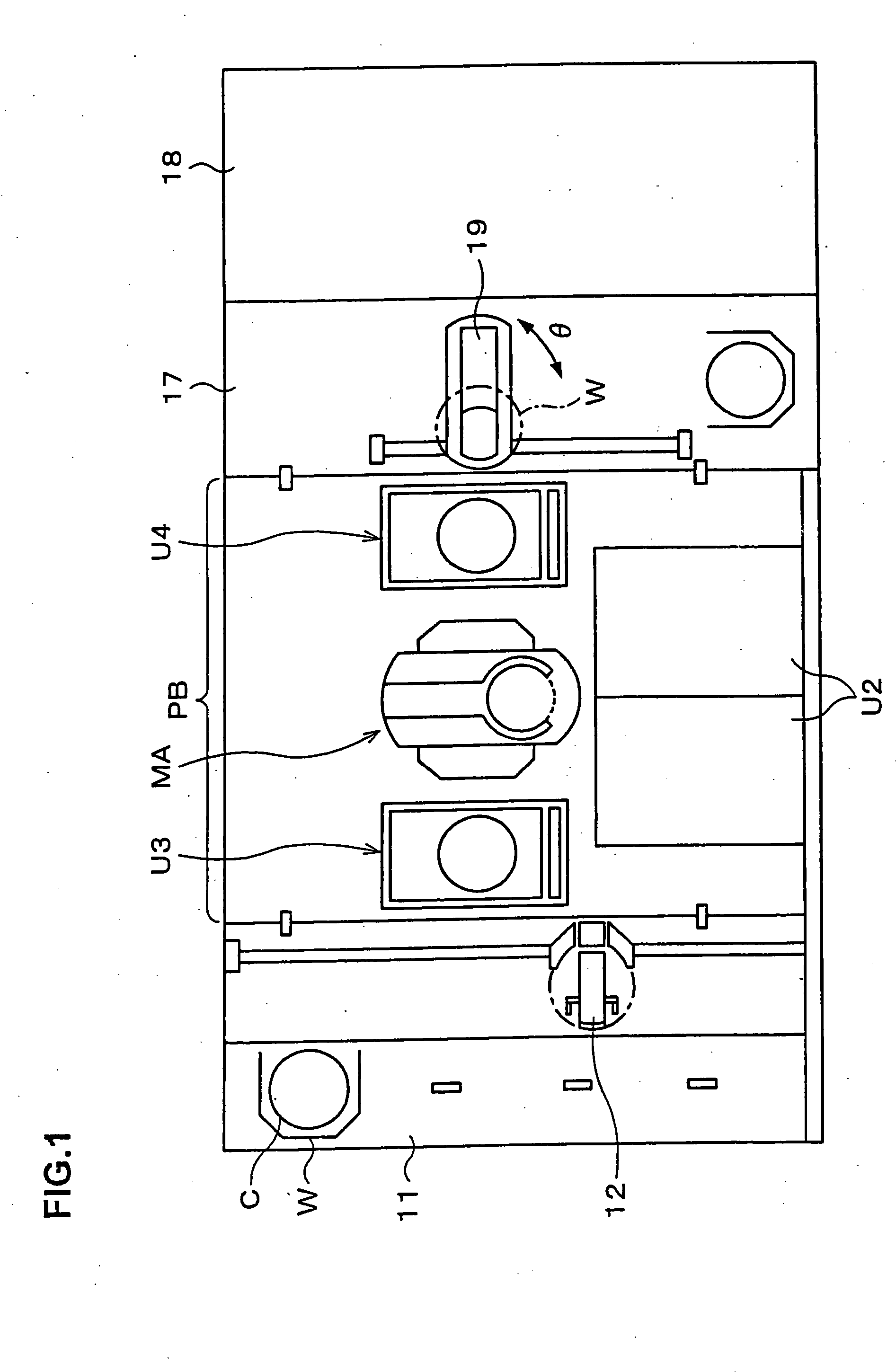 Coating film forming apparatus and coating unit