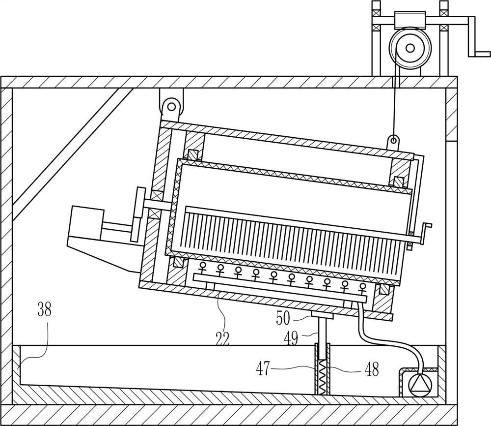 A kind of edible pupa cleaning equipment