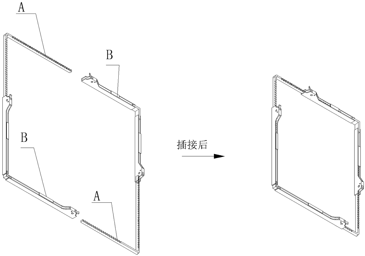 Energy-saving and automatic profile steel packaging device and process