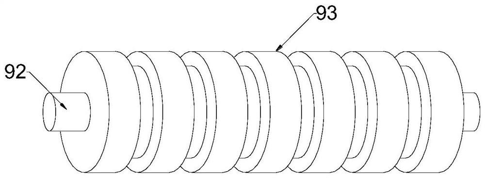 A bean flour milling device