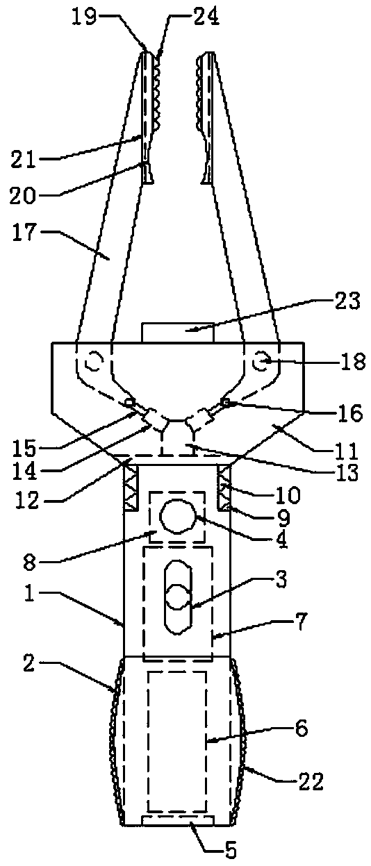 Constant pressure medical apparatus and instrument clamping and taking device