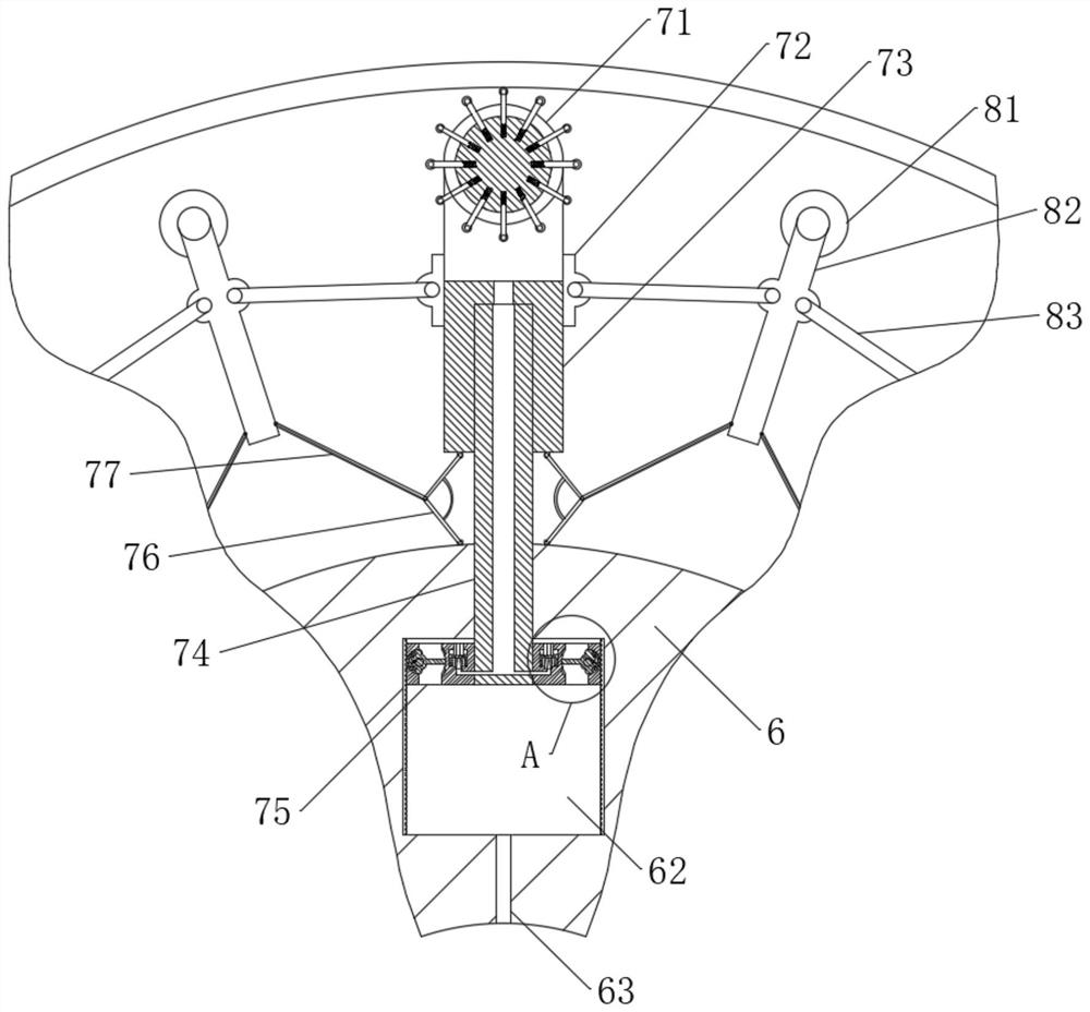 Metal plate polishing device