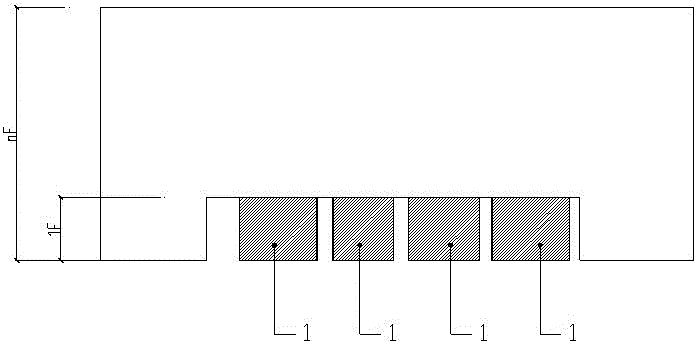 Natural ventilation arrangement of enclosure building