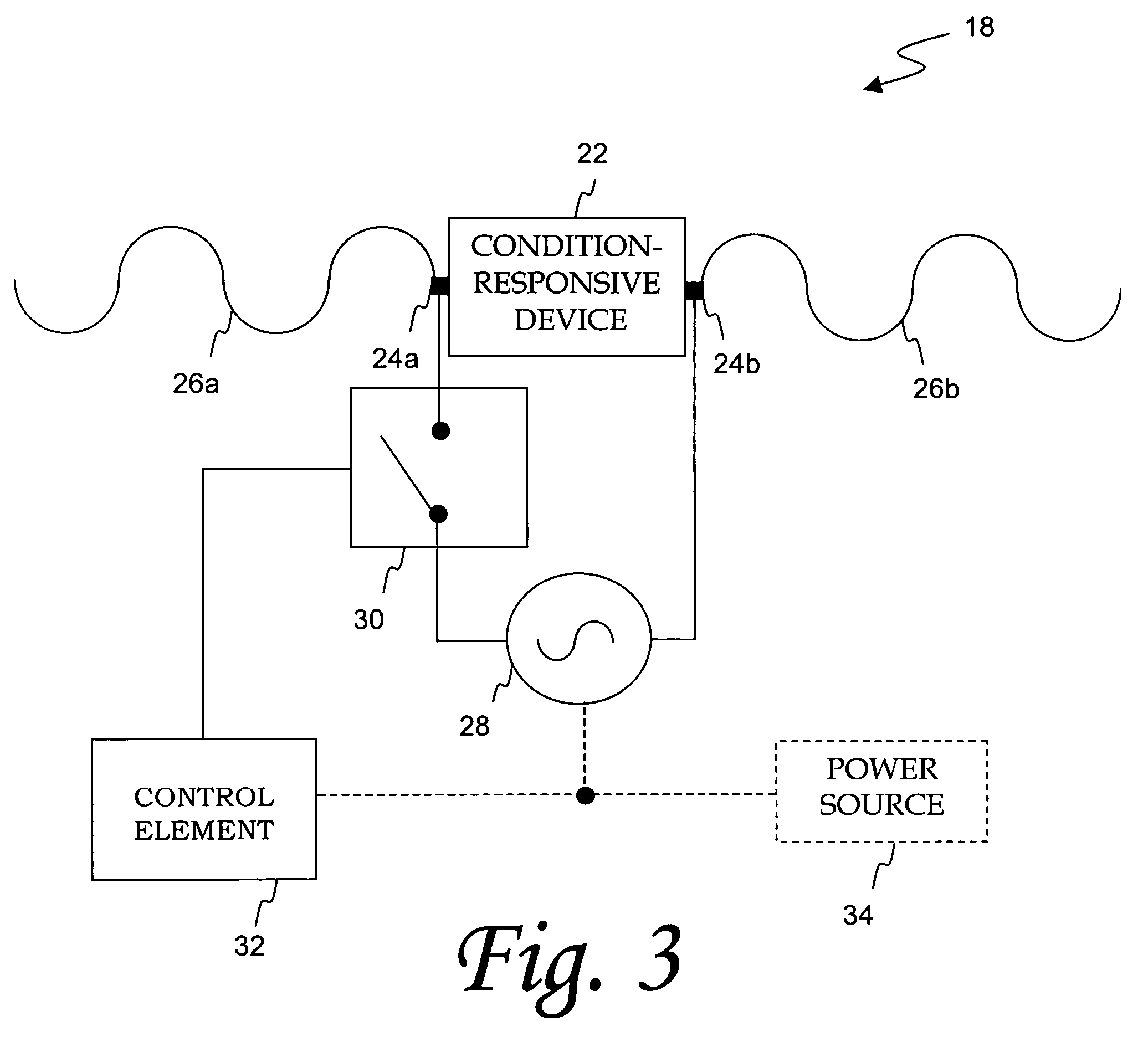 Acoustic wave device with modulation functionality