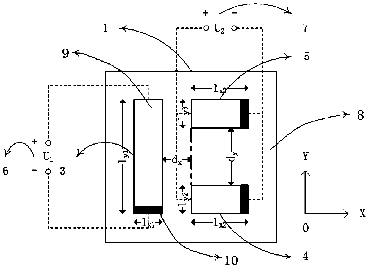 Tunable metamaterial polarizer and manufacturing method thereof