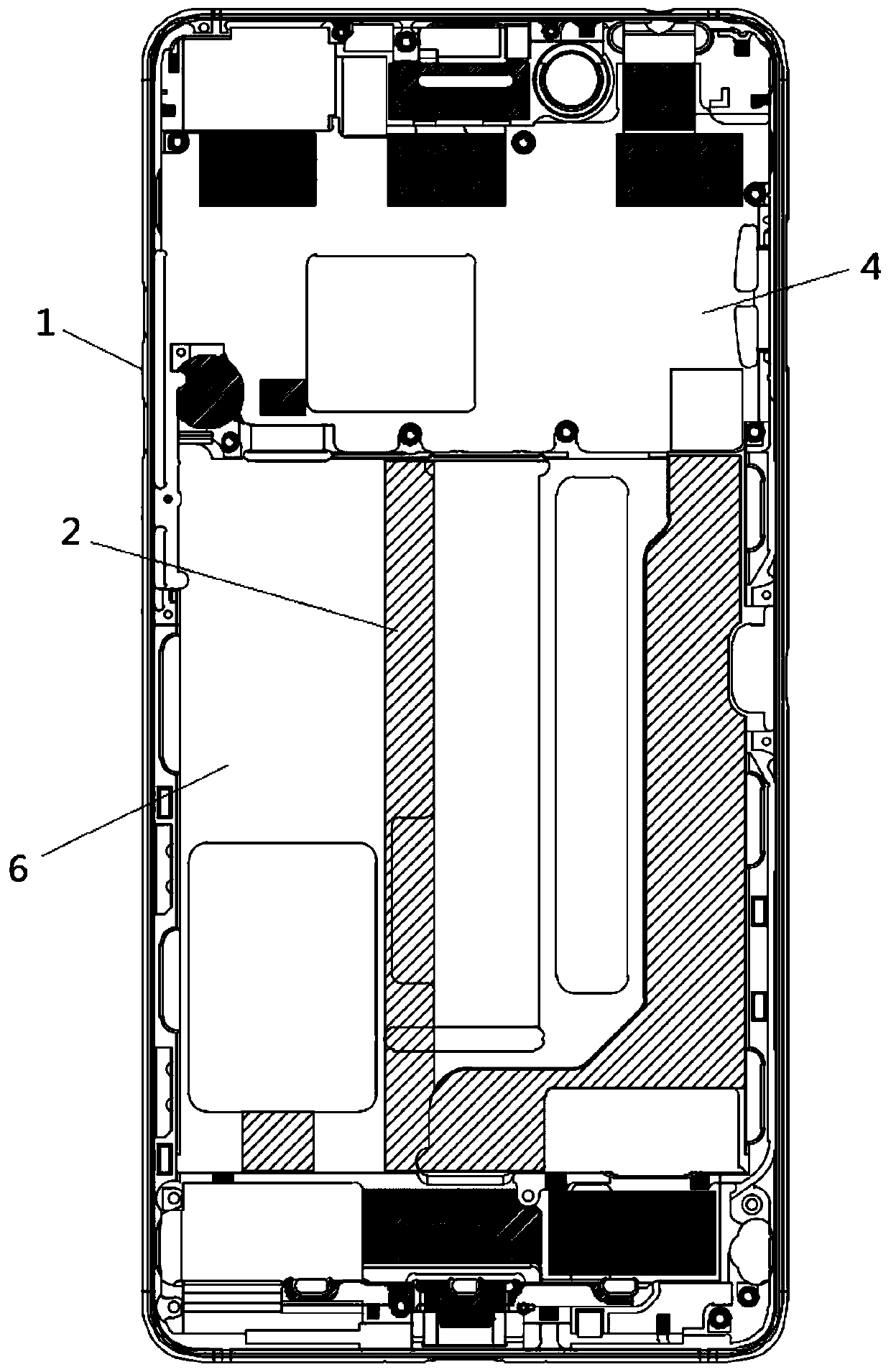 Mobile phone shell and processing method thereof