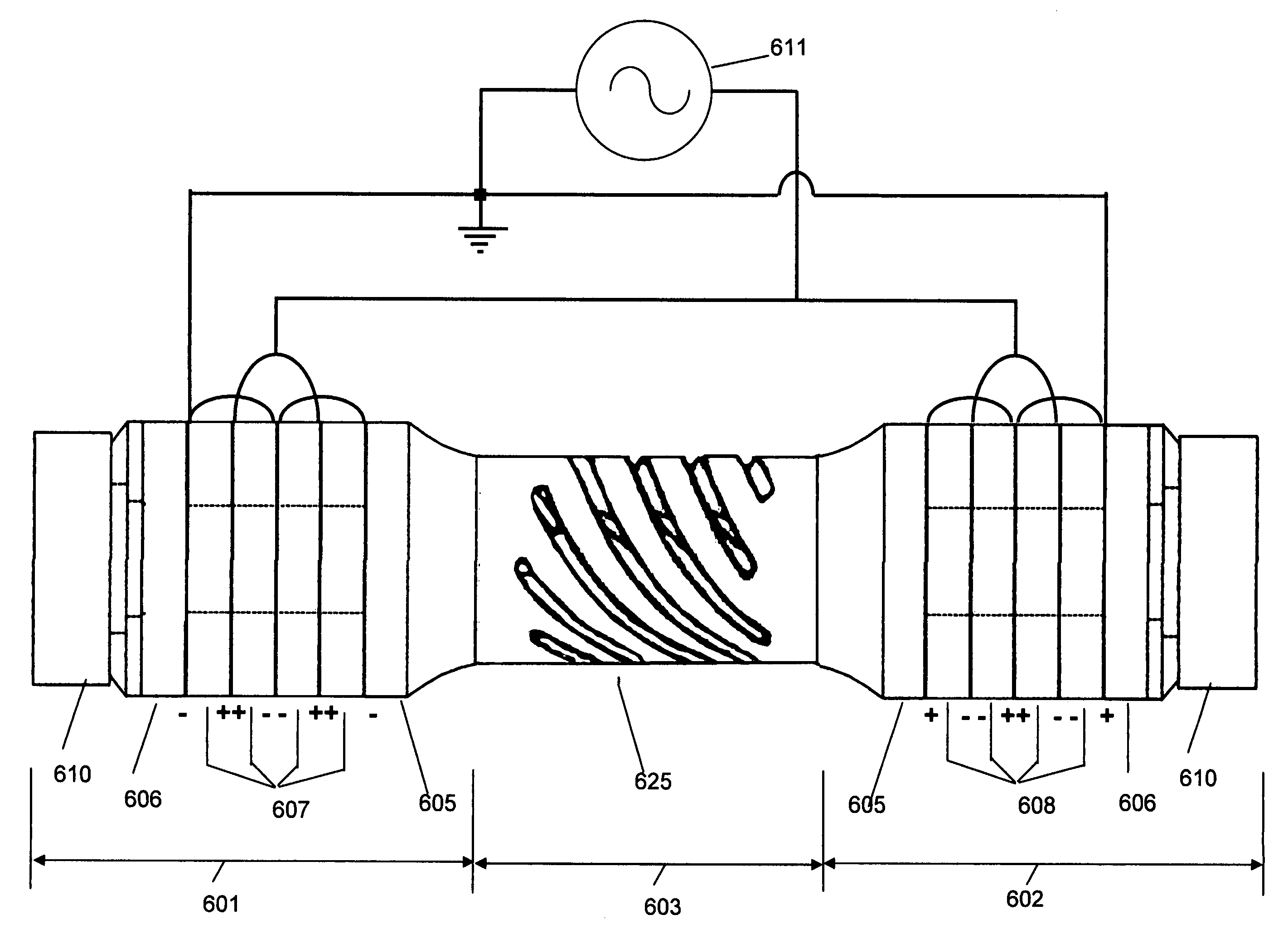 Ultrasonic torsional mode and longitudinal-torsional mode transducer system