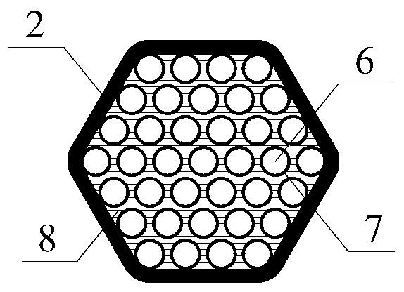 Anchoring method for large tonnage frp cables