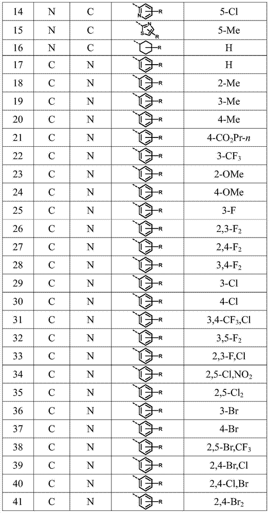 2-pyrimidinyloxy-N-arylazabenzylamine compound, preparation method, herbicide and application thereof