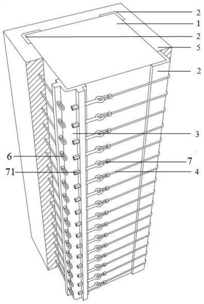A self-locking ecc-clad reinforced concrete column reinforcement method