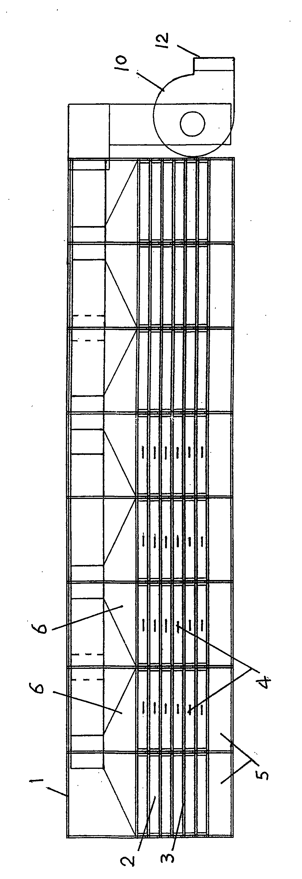 Multilayer multi-line nature-imitated synchronous withering device used for processing black tea