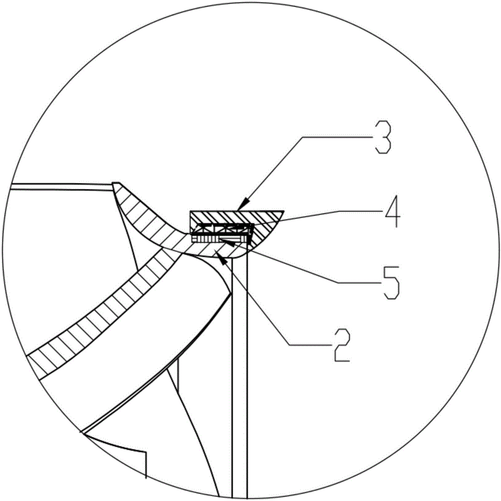 High-flow and high-lift yellow river water diversion centrifugal pump wear-resisting ring and preparation method thereof