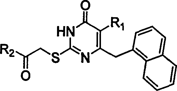 Compound of multiple substituted uracil class, preparation method and usage