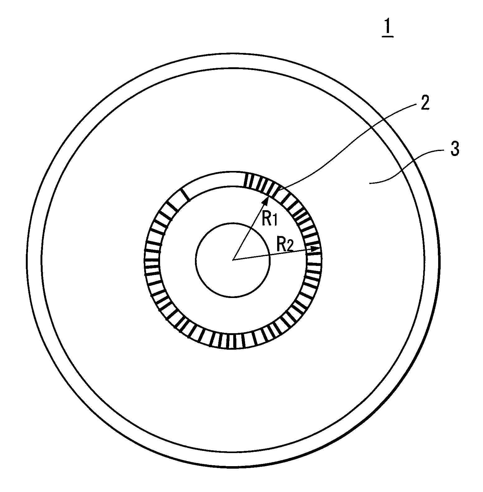 Optical information recording medium and method of marking BCA (burst cutting area) into the same