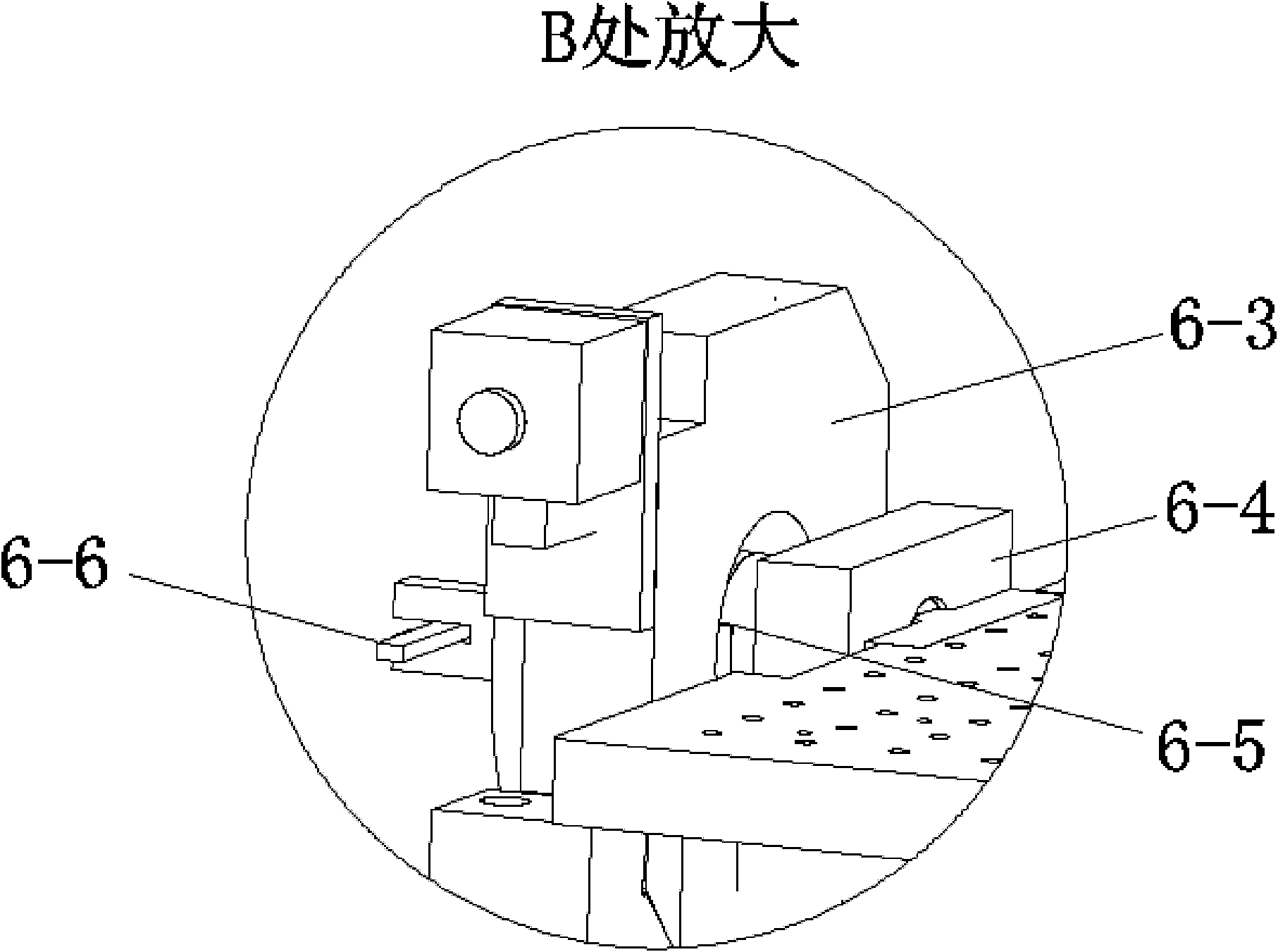 Junction temperature measuring device for LED (Light Emitting Diode) lamp