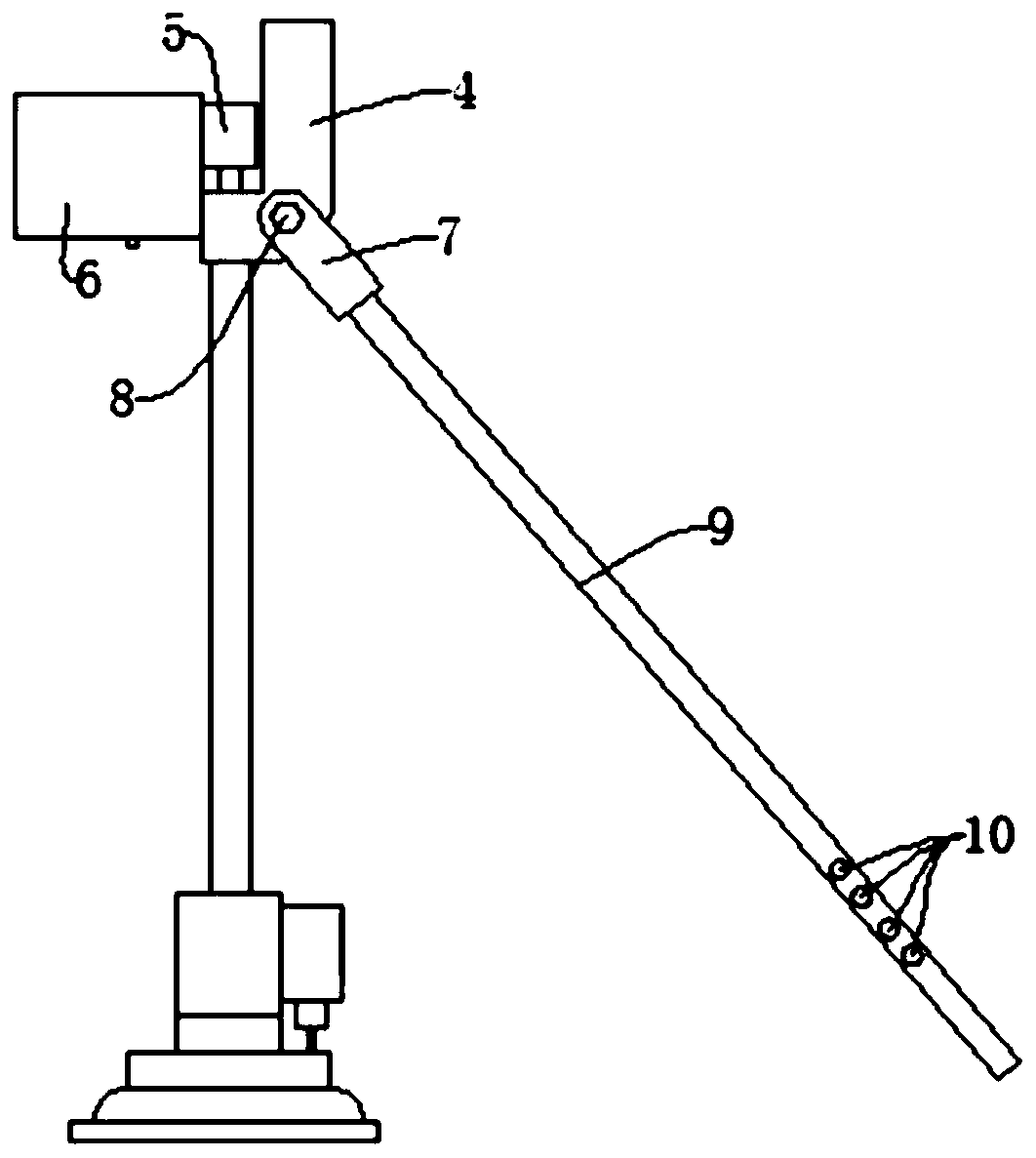 Kitchen wall cleaning device