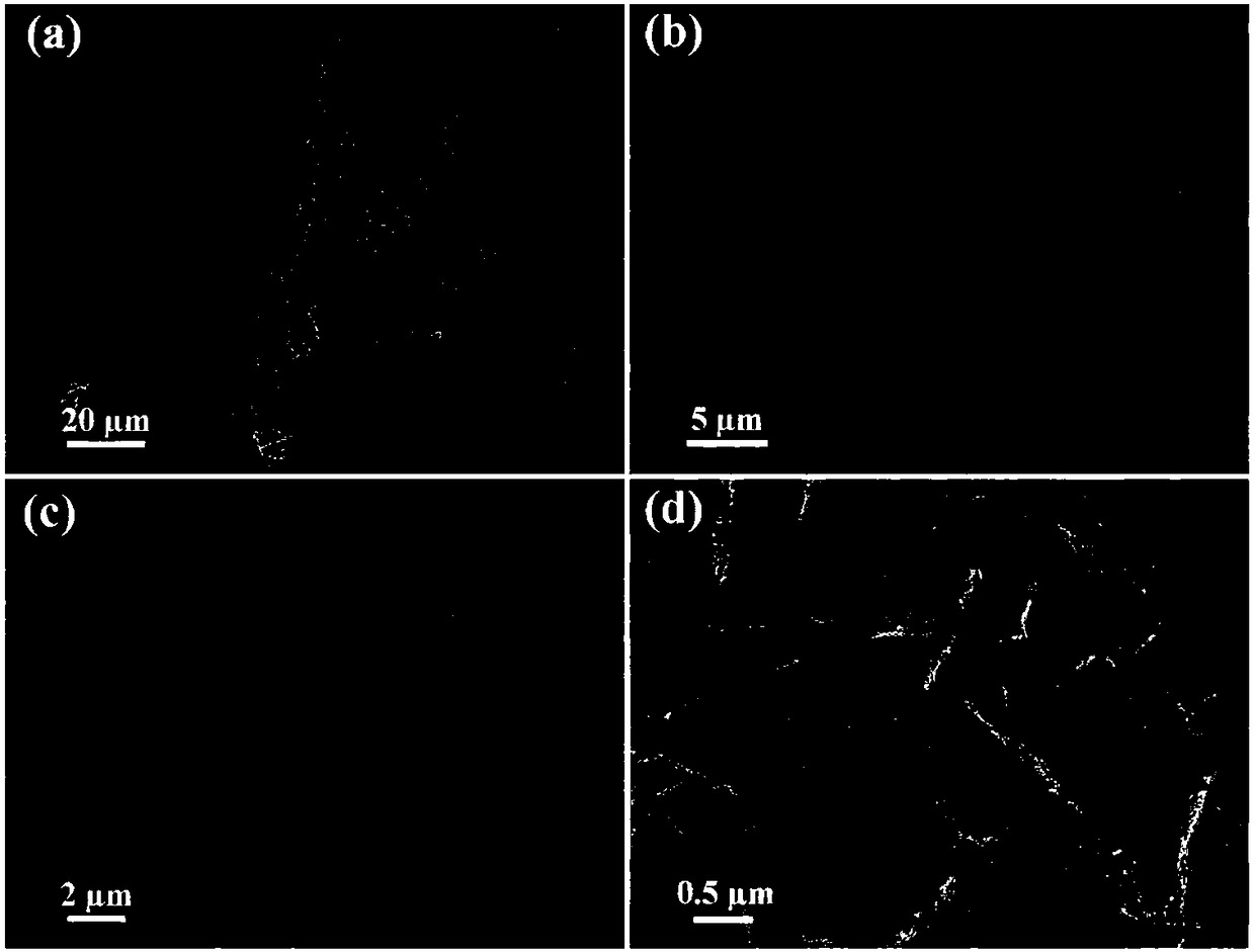 A kind of nickel metaphosphate micro-nano material and its preparation method and application