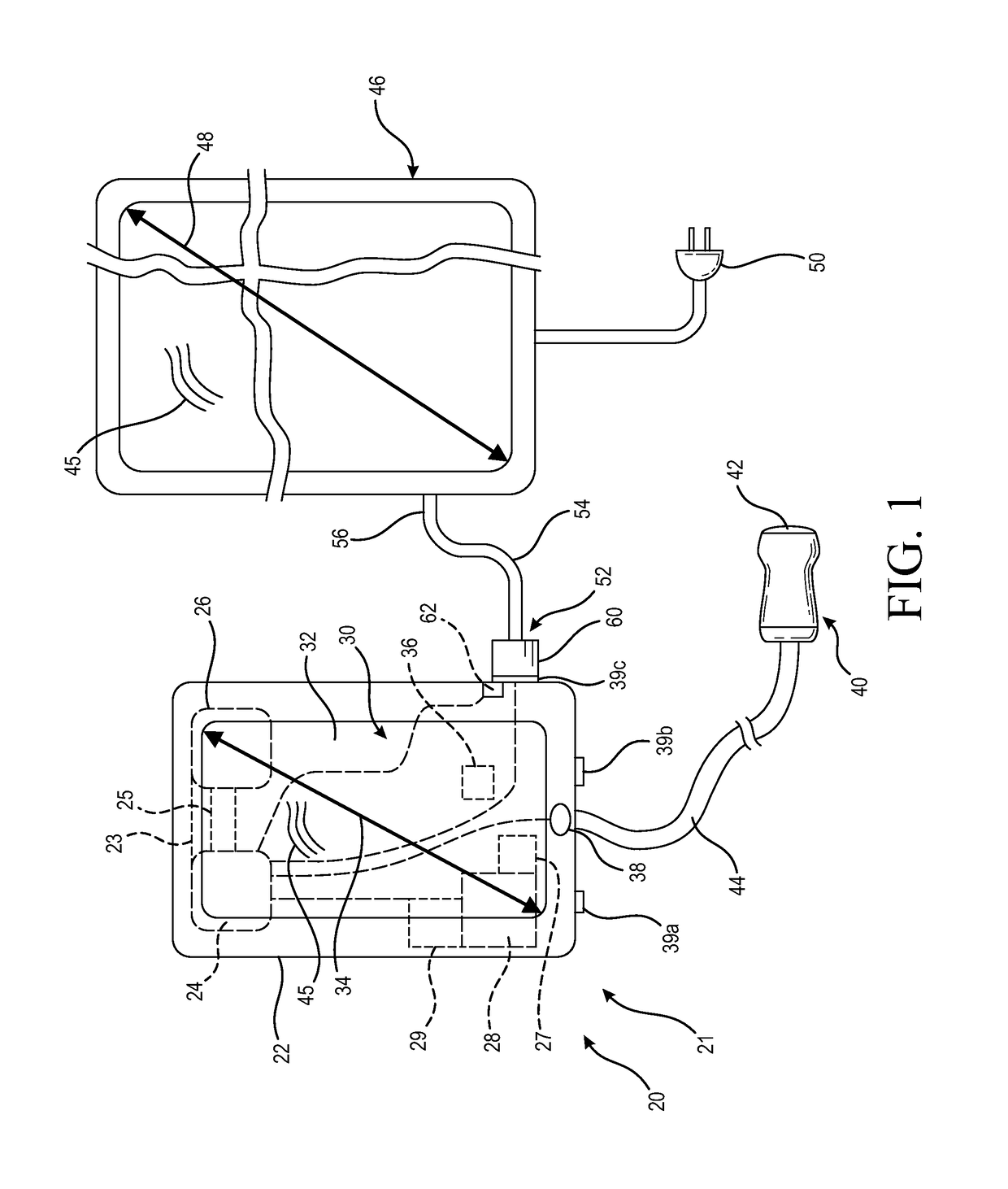 Dual display presentation apparatus for portable medical ultrasound scanning systems