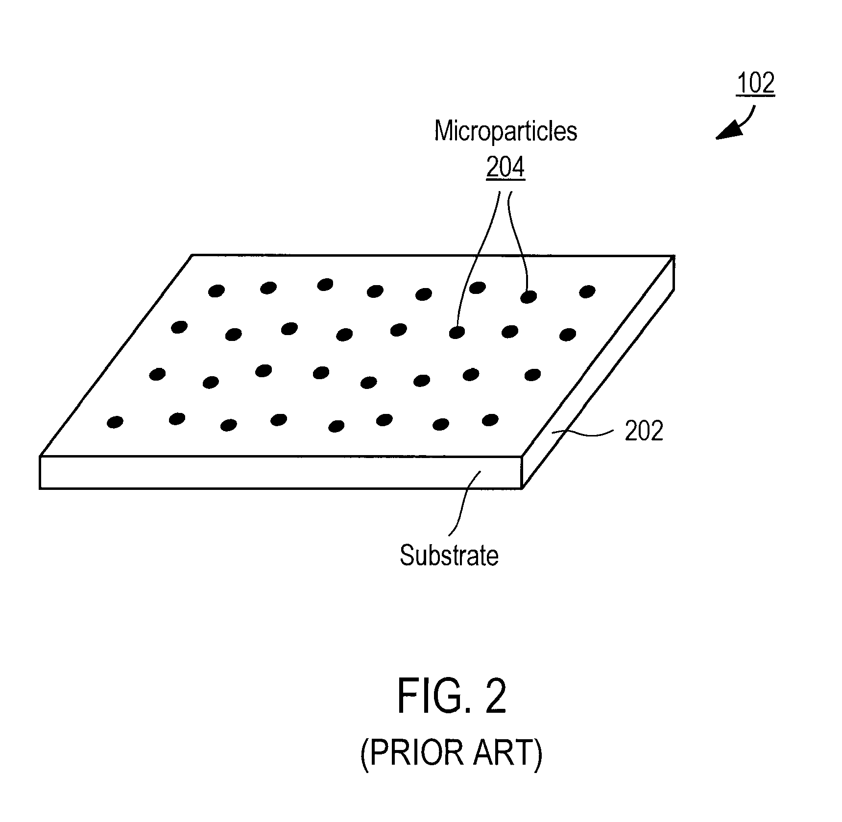 Apparatus for selective excitation of microparticles