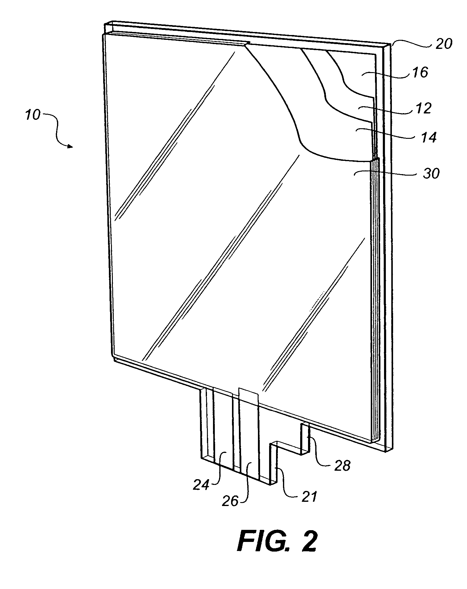 Lighting apparatus with flexible OLED area illumination light source and fixture