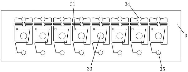 Micro-droplet type digital polymerase chain reaction chip