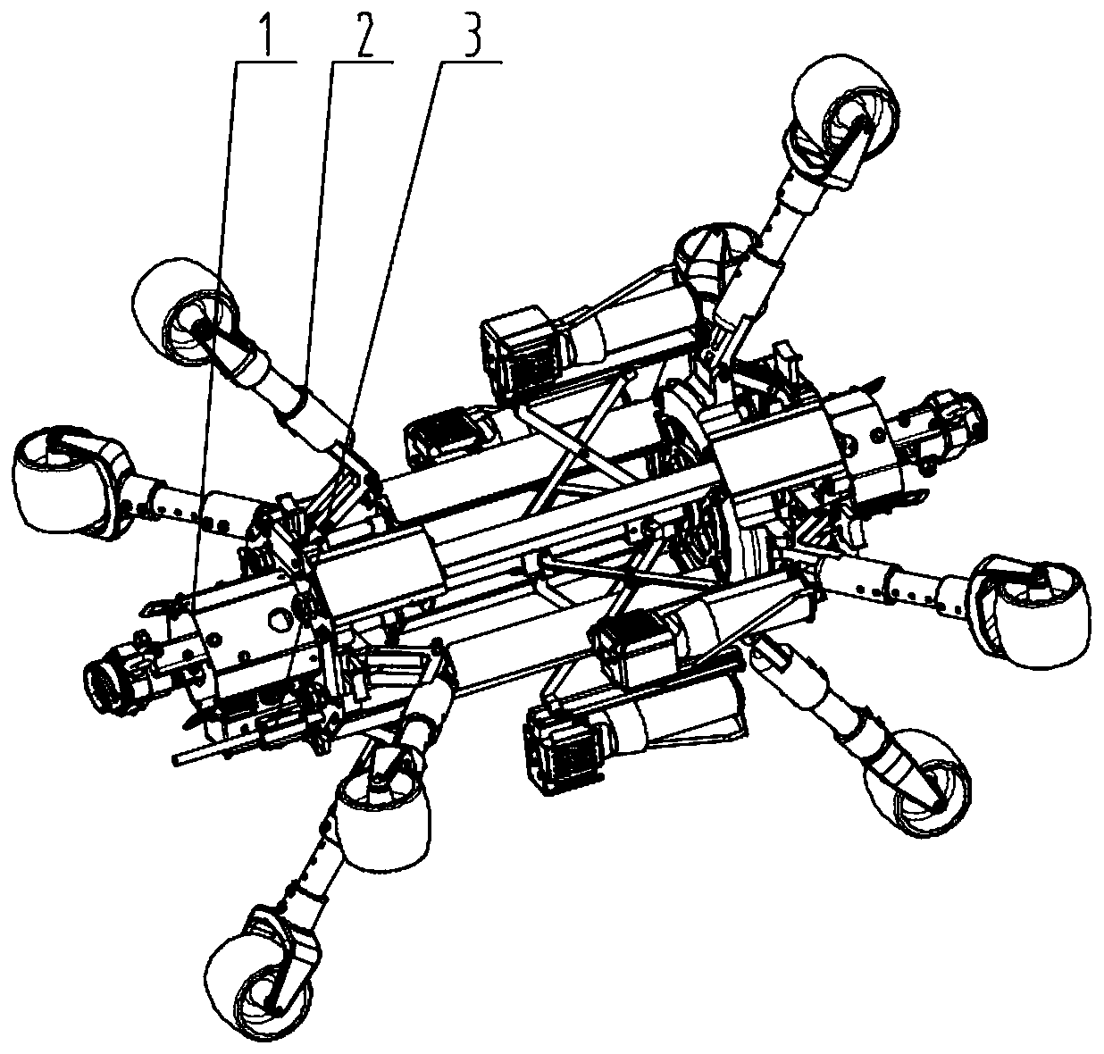 A stepless gear position adjustment system and method suitable for outrigger mechanism