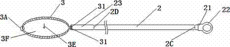 Endoscope fetching device capable of controlling size, opening and closing of bag mouth