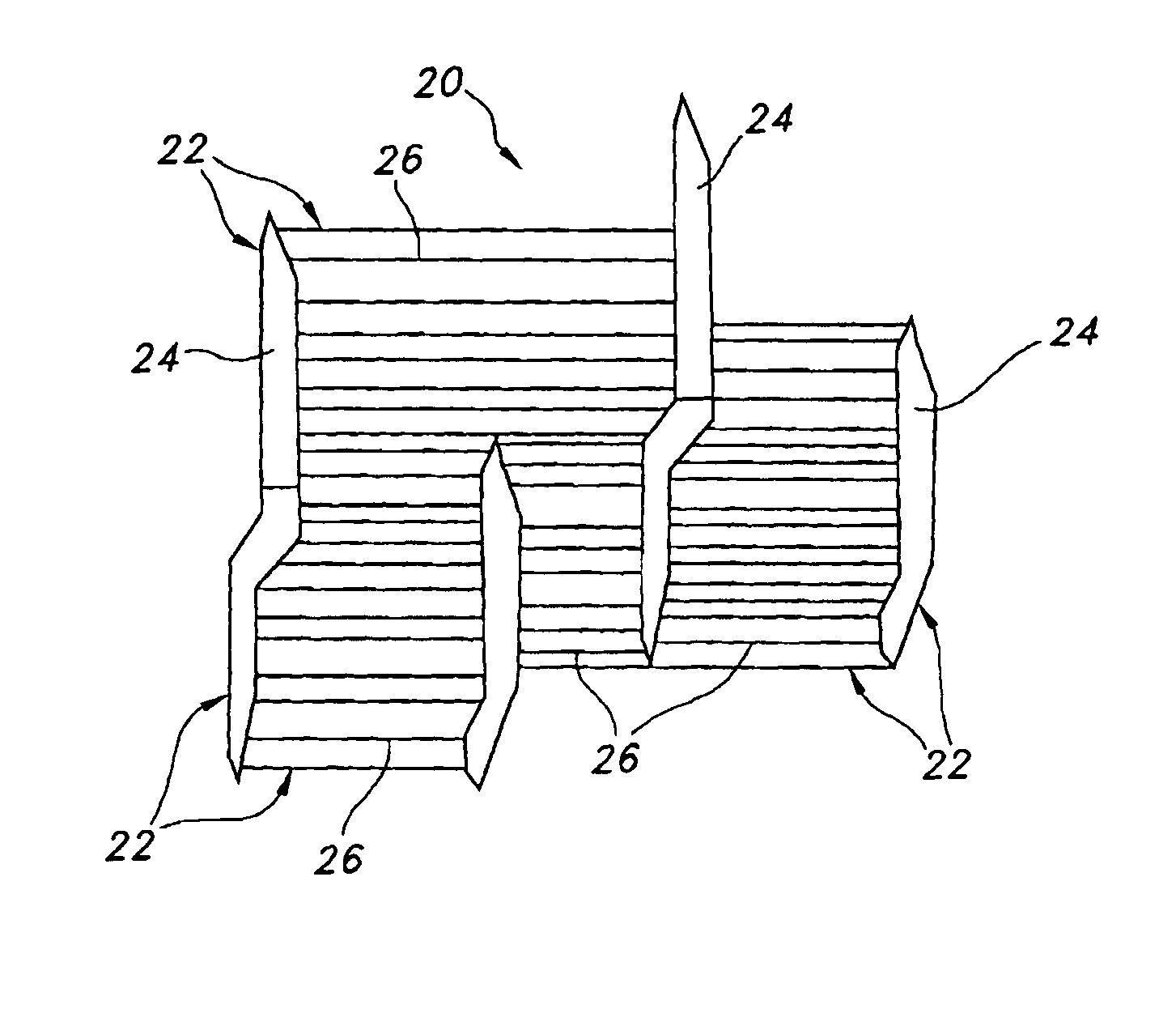 Micro-sintered node ePTFE structure