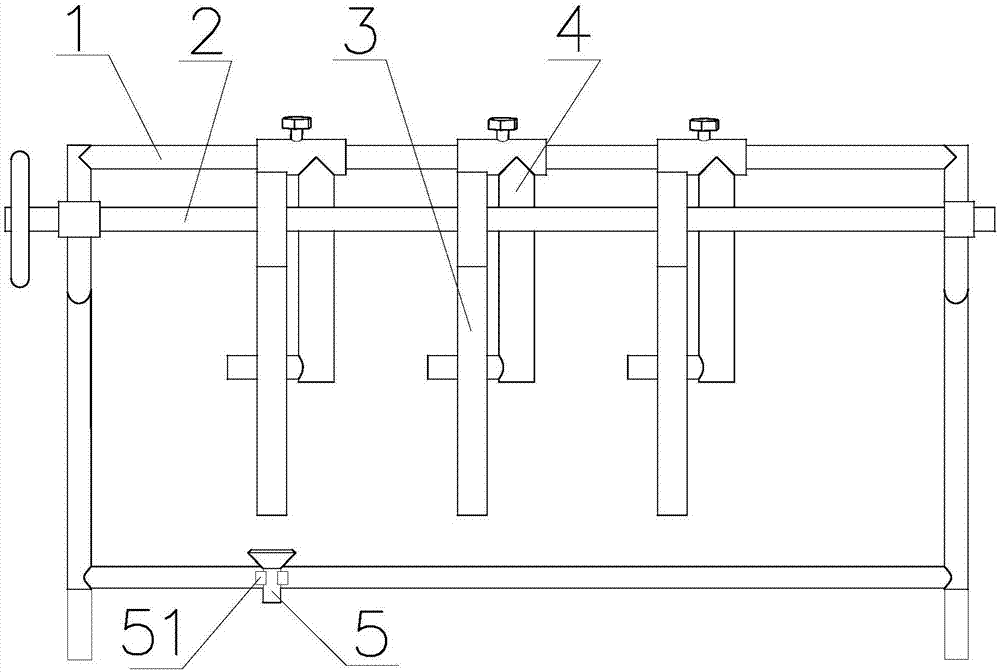 Test field corn dibbler