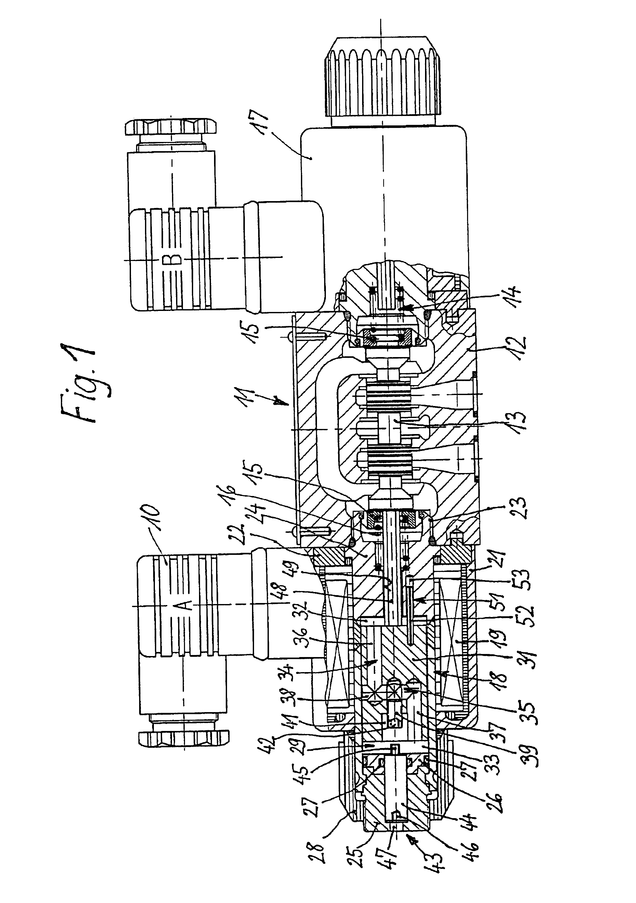 Electromagnet for actuating a hydraulic valve