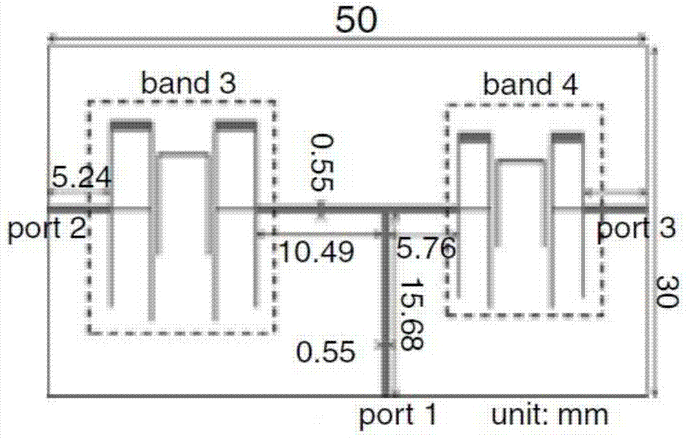 Planar Low-Pass Band-Pass Dual-Band Filter