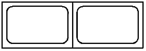 Method for combining multiple touch screens and combined screen