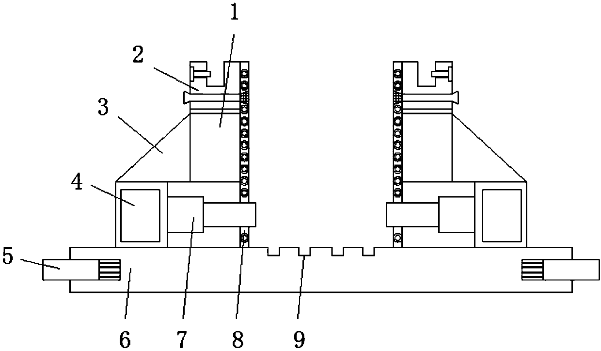 Hydraulic locking mechanism for oil storage tank of oil tank truck