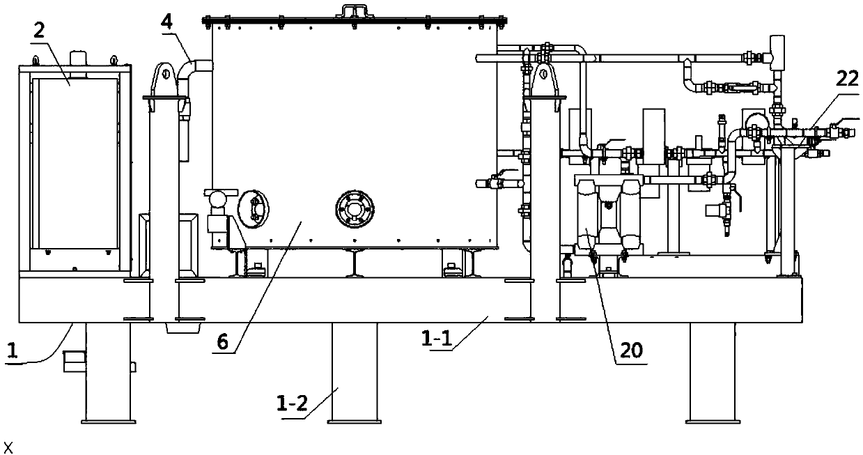 Intelligent control device for waste tar combustion