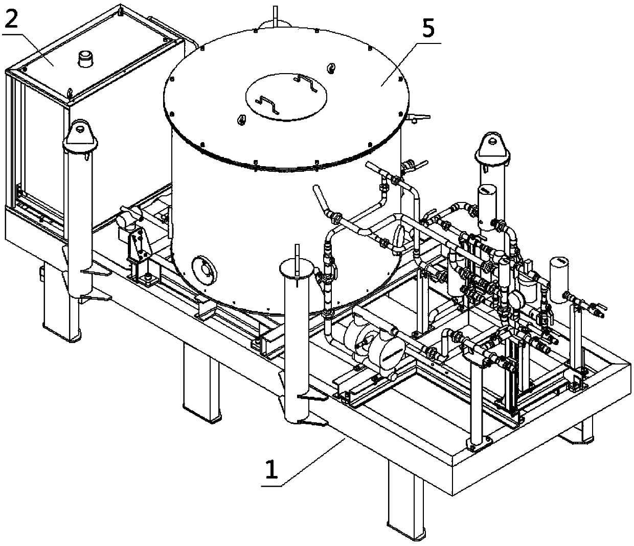 Intelligent control device for waste tar combustion