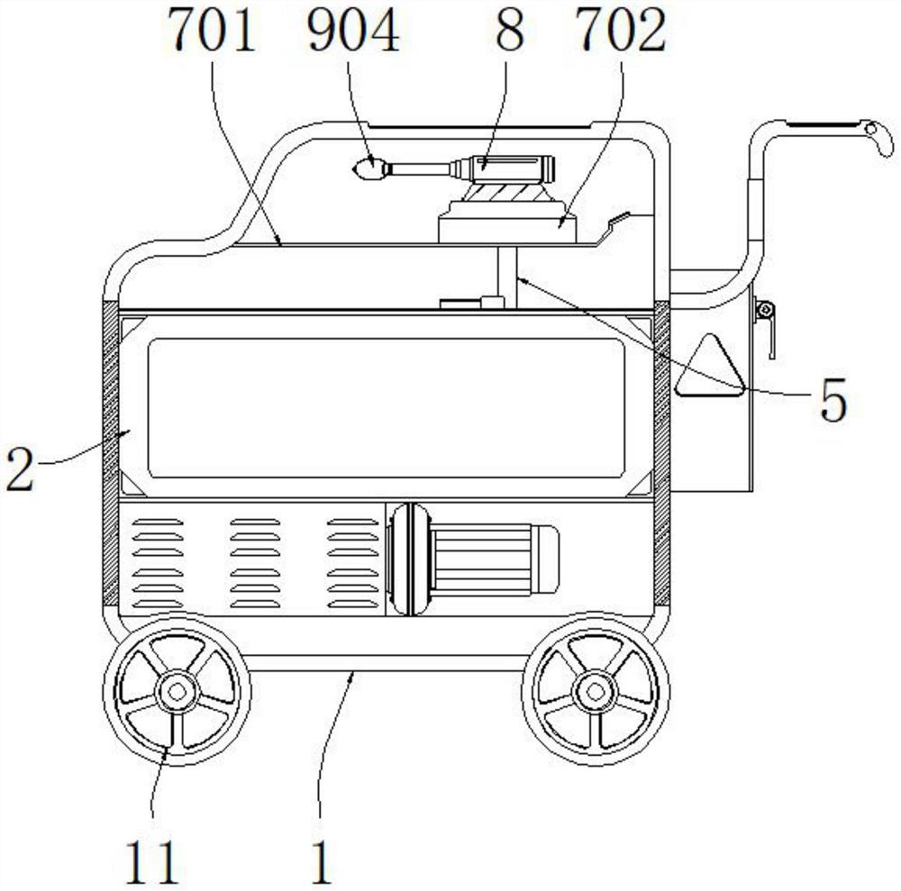 Industrial steam cleaning equipment