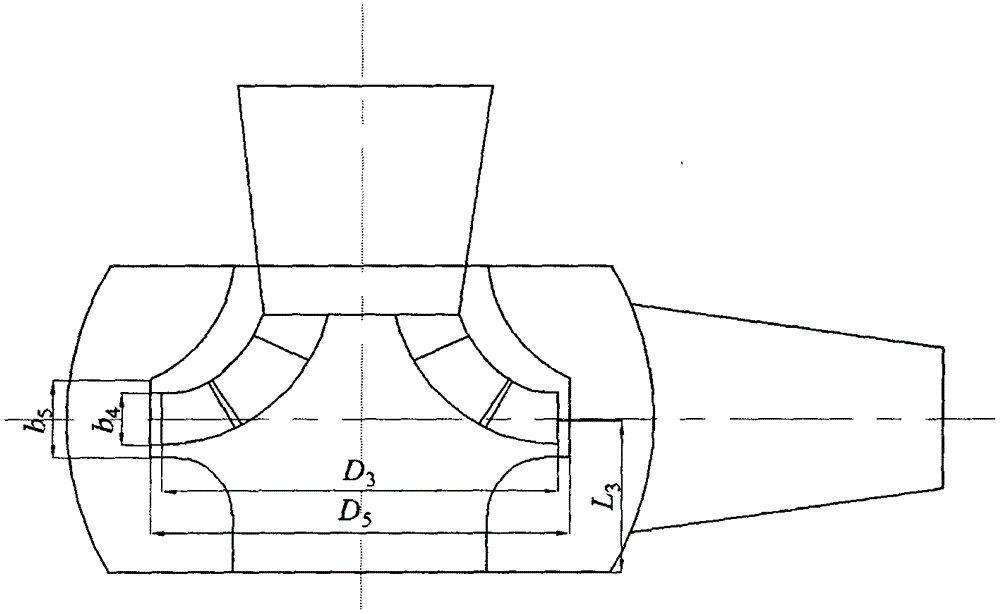 Hydraulic design method of torispherical pump body for nuclear main pump