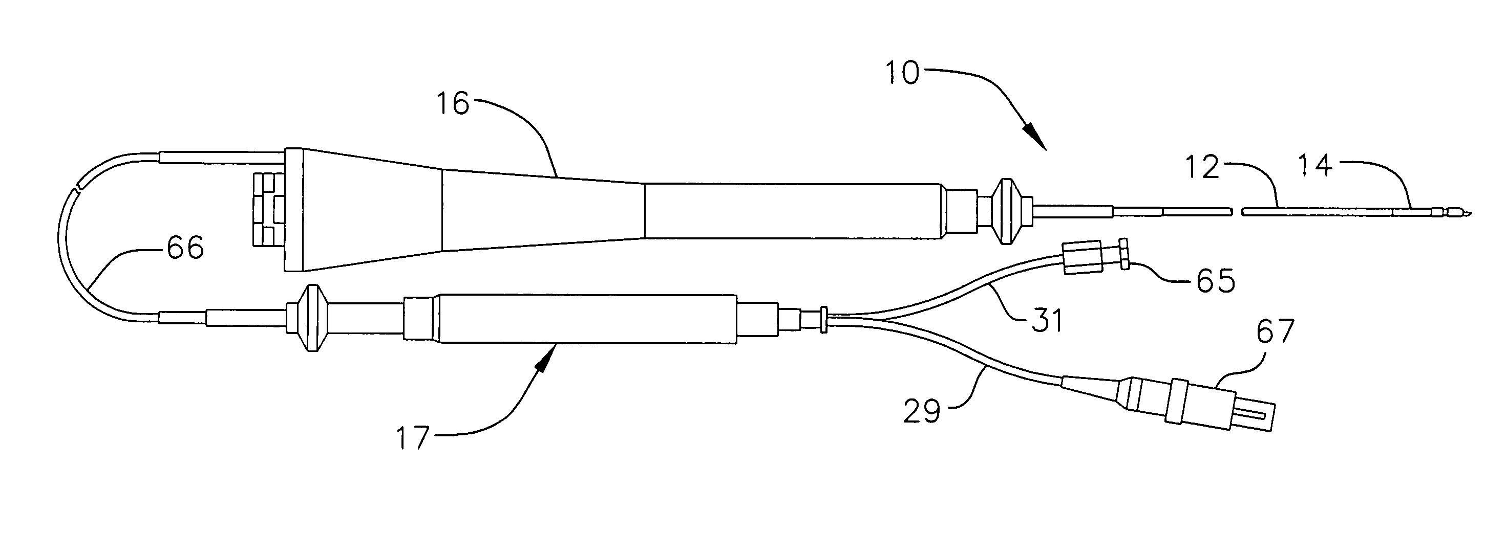 Method for ablating with needle electrode