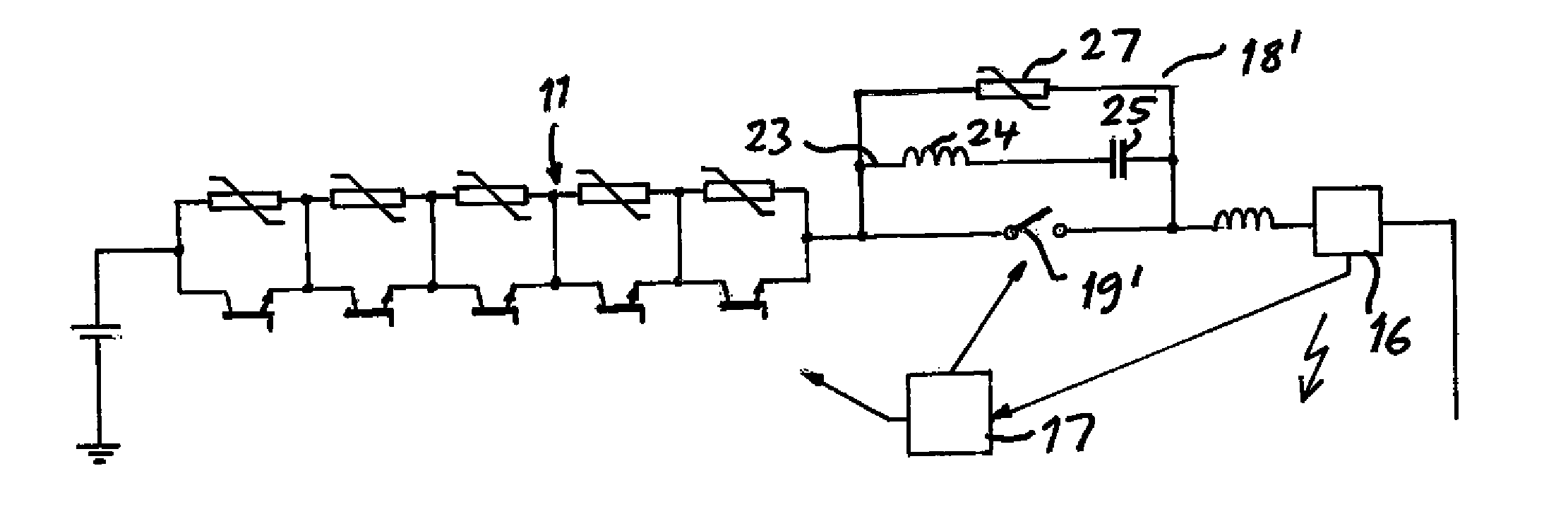 High voltage DC breaker apparatus