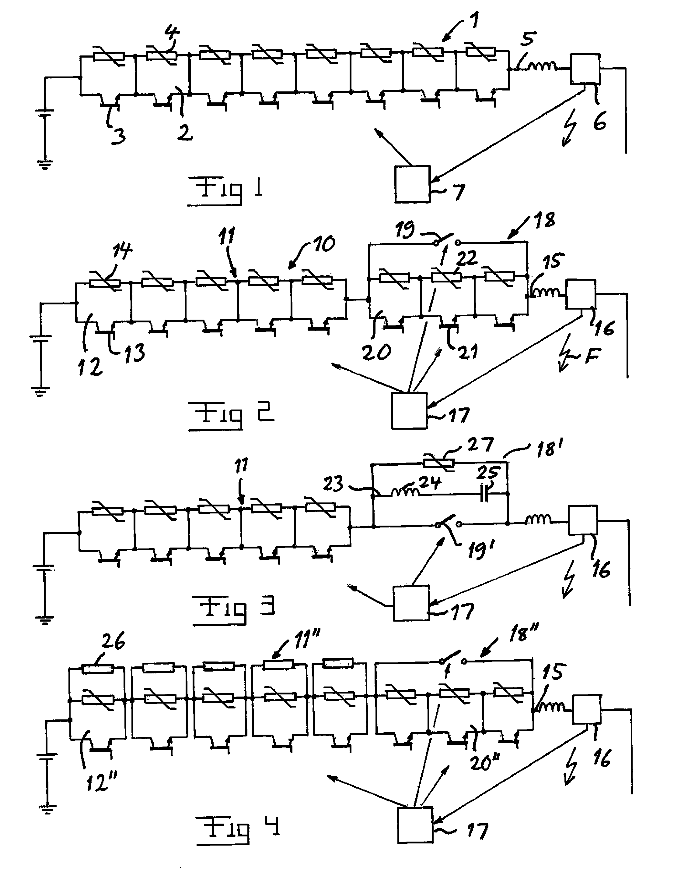 High voltage DC breaker apparatus