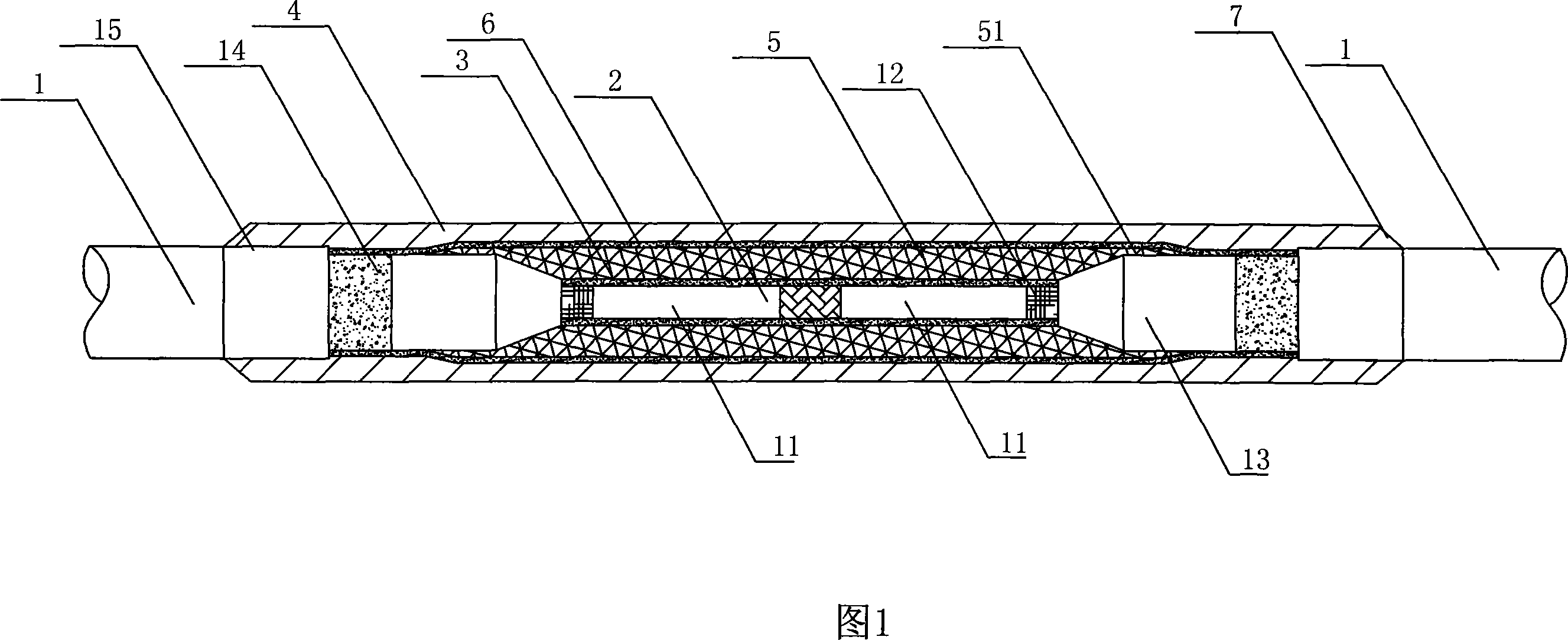 Soft joint for cross-linked polyethylene cable and producing method thereof
