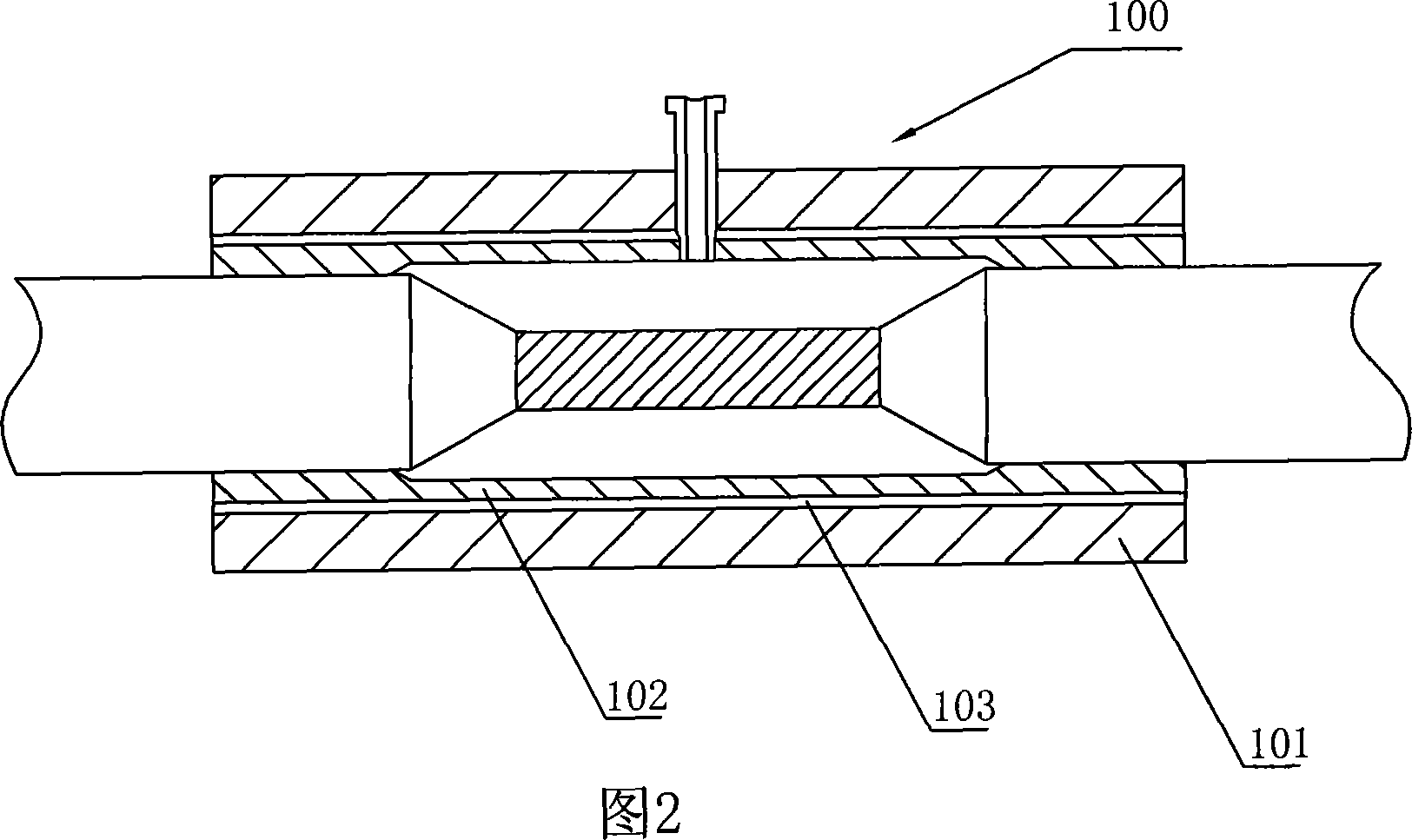 Soft joint for cross-linked polyethylene cable and producing method thereof
