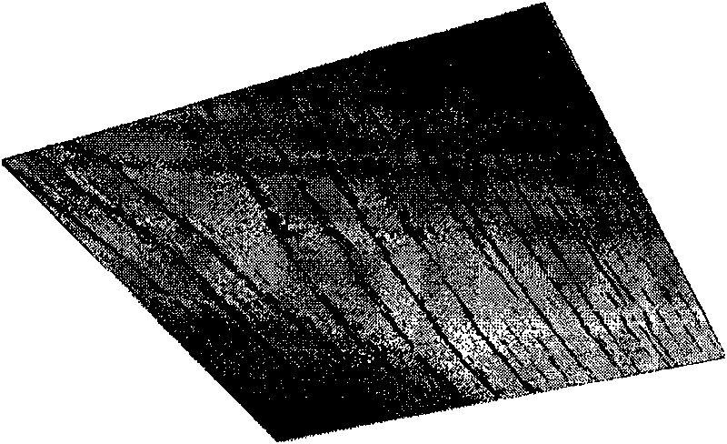 Simulation synchronous impressing patterns artificial board production process