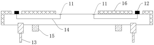 Testing device and testing method for testing electromagnetic interference of chip
