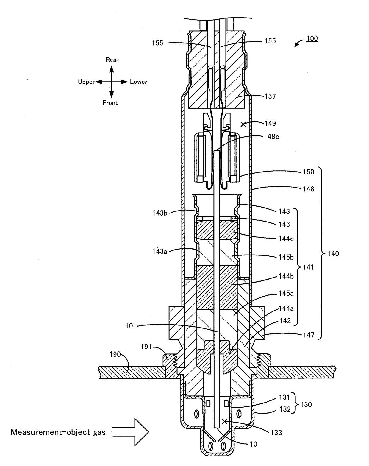 Sensor element and gas sensor